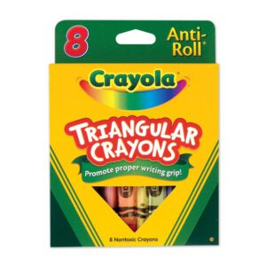 Crayons de cire triangulaire (8)