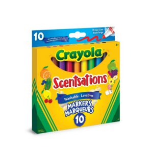Marqueurs lavables scentsations (10)