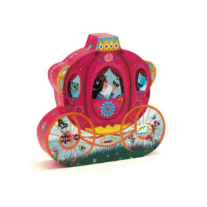 Puzzle silhouette – Carrosse d&rsquo;Élise – 54 pcs