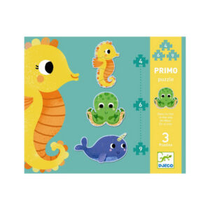 Primo Puzzle- Dans la mer – 4,6,9 pcs