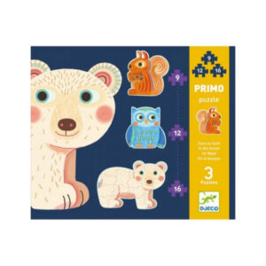 Primo puzzle – Dans la forêt – 9,12,16 pcs