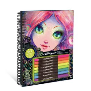 Livre de coloriage à pages noires