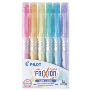 Ensemble de surligneurs Frixion pastel (6)