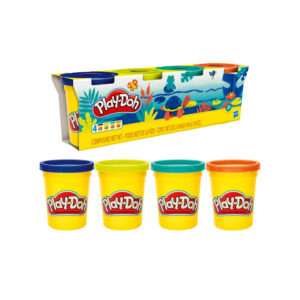 4 pots de pâte à modeler
