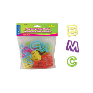 Emporte-pièces alphabet pour pâte à modeler – moules (26)