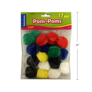 Pompons 1,5 po (17)