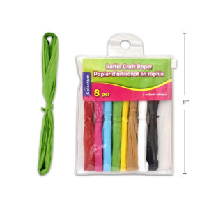 Papier d&rsquo;artisanat en raphia (8)