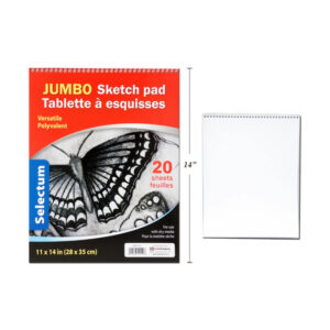 Carnet à croquis jumbo (20f)