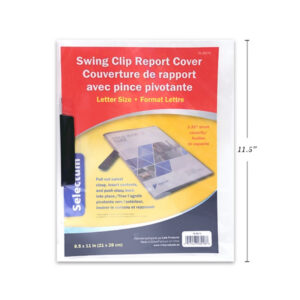 Couverture de rapport avec pince