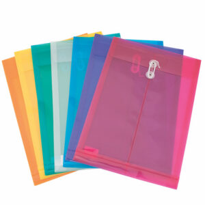 ENVELOPPE DE PLASTIQUE FERMETURE À CORDON