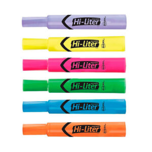 SURLIGNEUR HI-LITER plusieurs couleurs