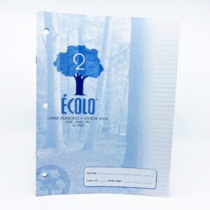 CAHIER D'ÉCRITURE ÉCOLO #2