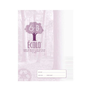CAHIER D'ÉCRITURE ÉCOLO #6B