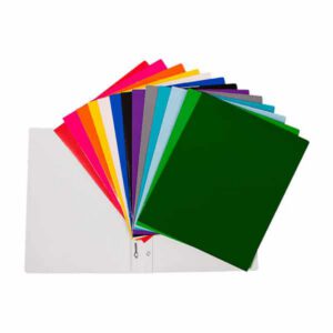 DUO-TANG EN CARTON LAMINÉ 3 attaches