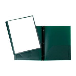 DUO-TANG PORTE-FOLIO COUVERTURE PRÉSENTATION 3 attaches 2 pochettes