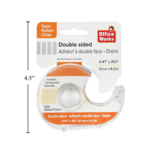 Ruban adhésif double-face mince