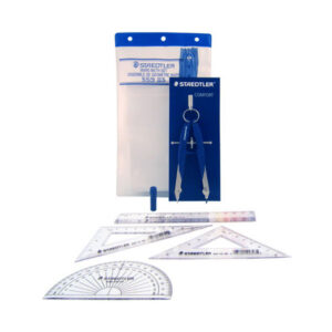 ENSEMBLE DE GÉOMÉTRIE ET COMPAS STAEDTLER #55983