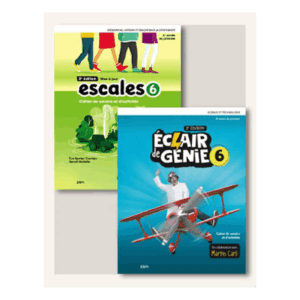Combo ESCALES + ÉCLAIR DE GÉNIE 6e année